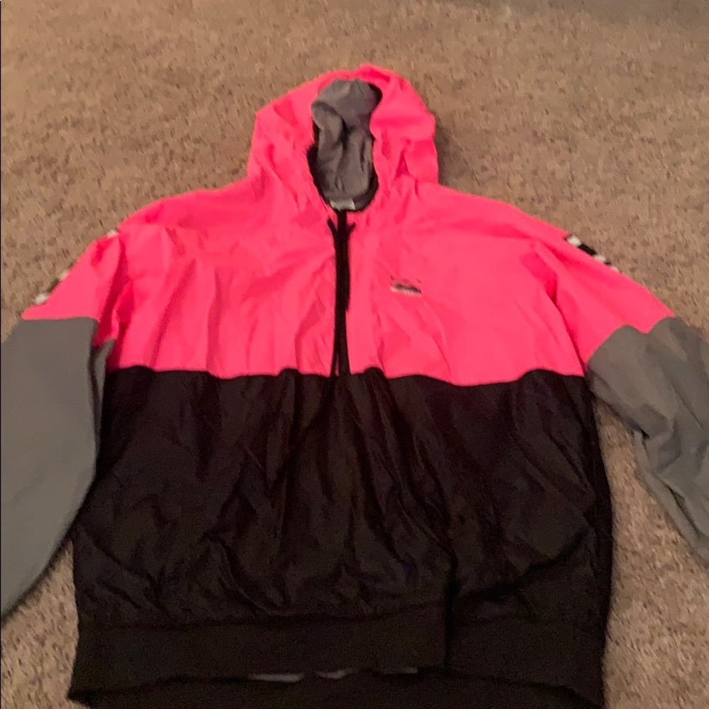 PINK rain jacket